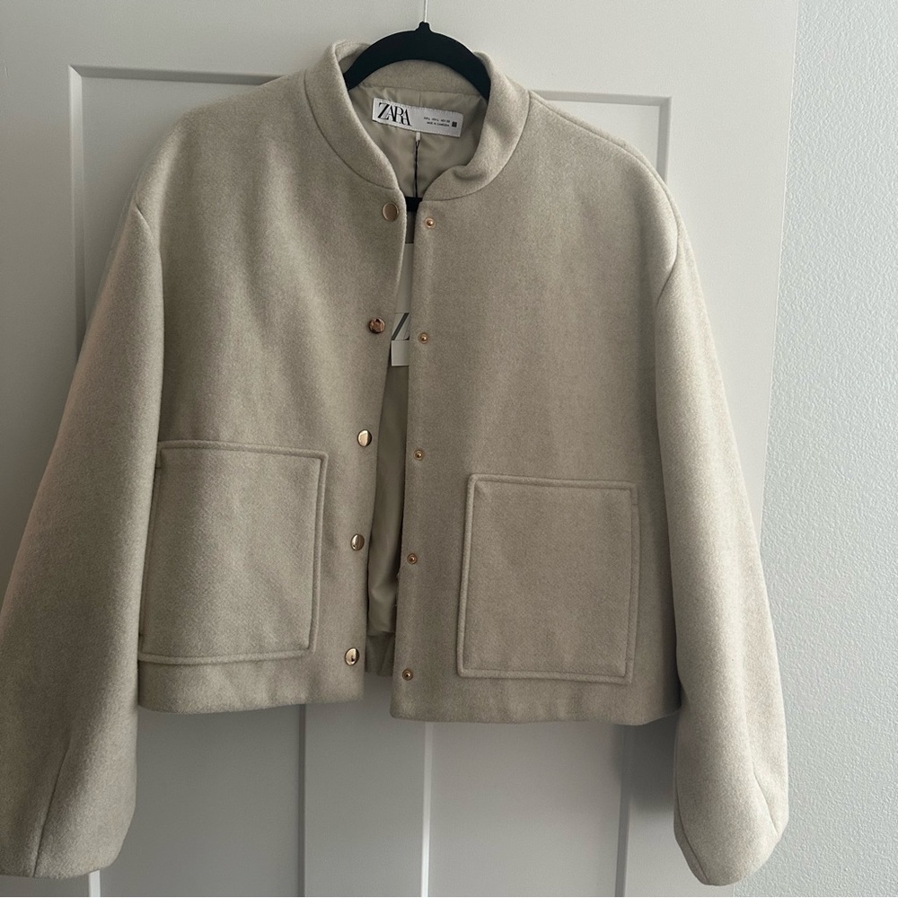 NWT Zara bomber jacket